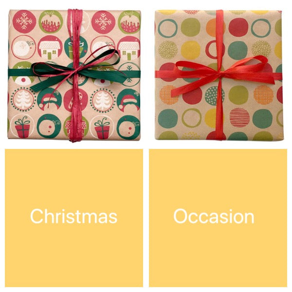 Gift wrapping - select type in notes - My Memory Books